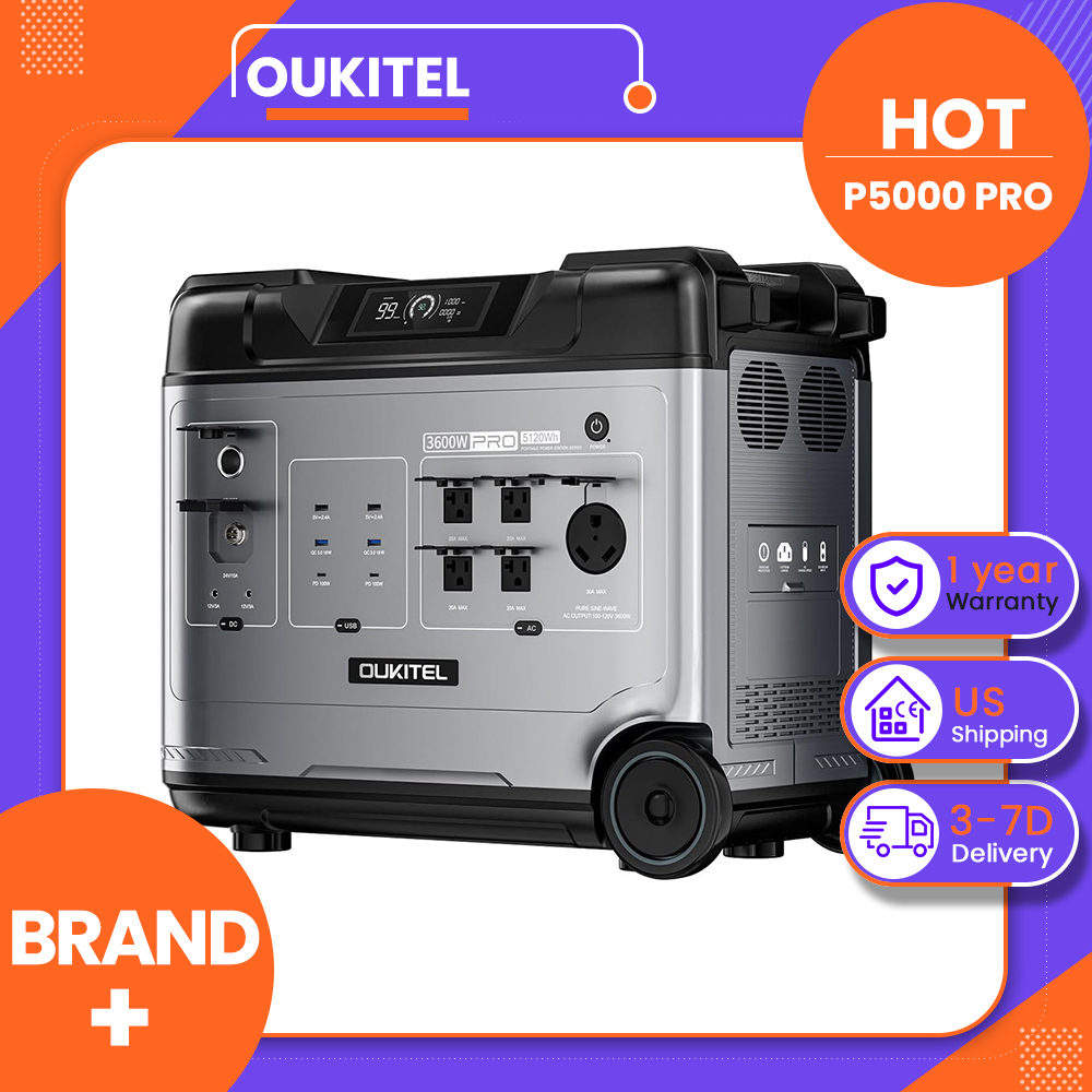 Solar Emergency Charger - OUKITEL P5000 Pro, stazione di alimentazione
