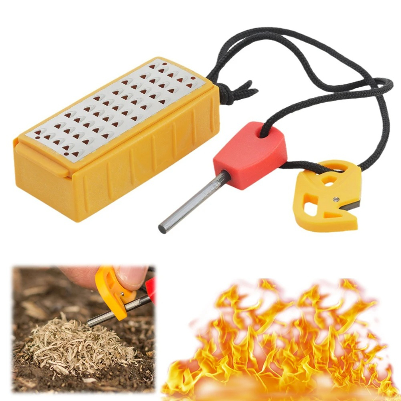 Tinder di emergenza portatile  - Magnesium Fire Starter recensione e prezzo