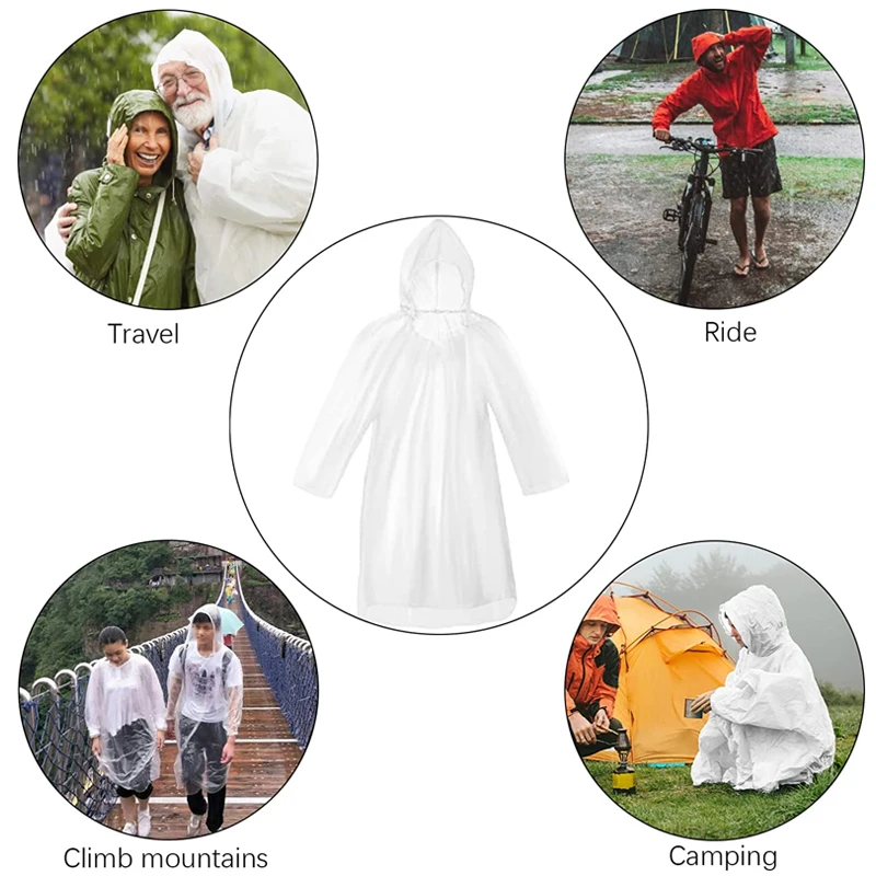 6 pezzi di impermeabili monous - Emergency Poncho Rain recensione e prezzo