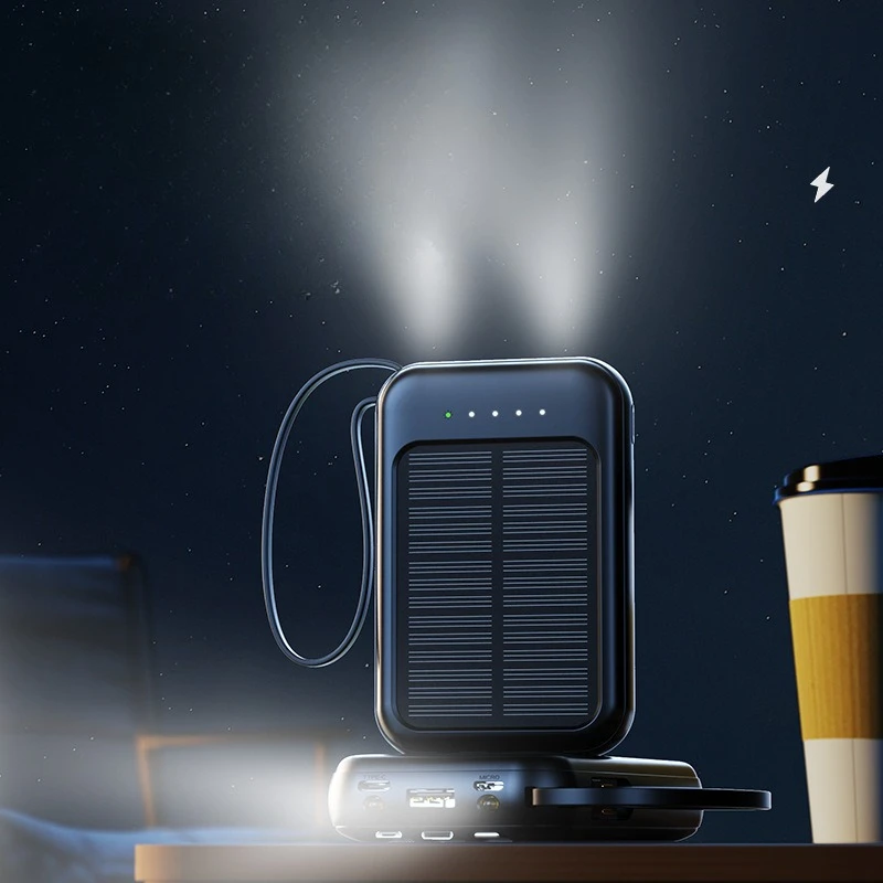 Power Bank Solare con Cavi Int - Solar Emergency Charger recensione e prezzo