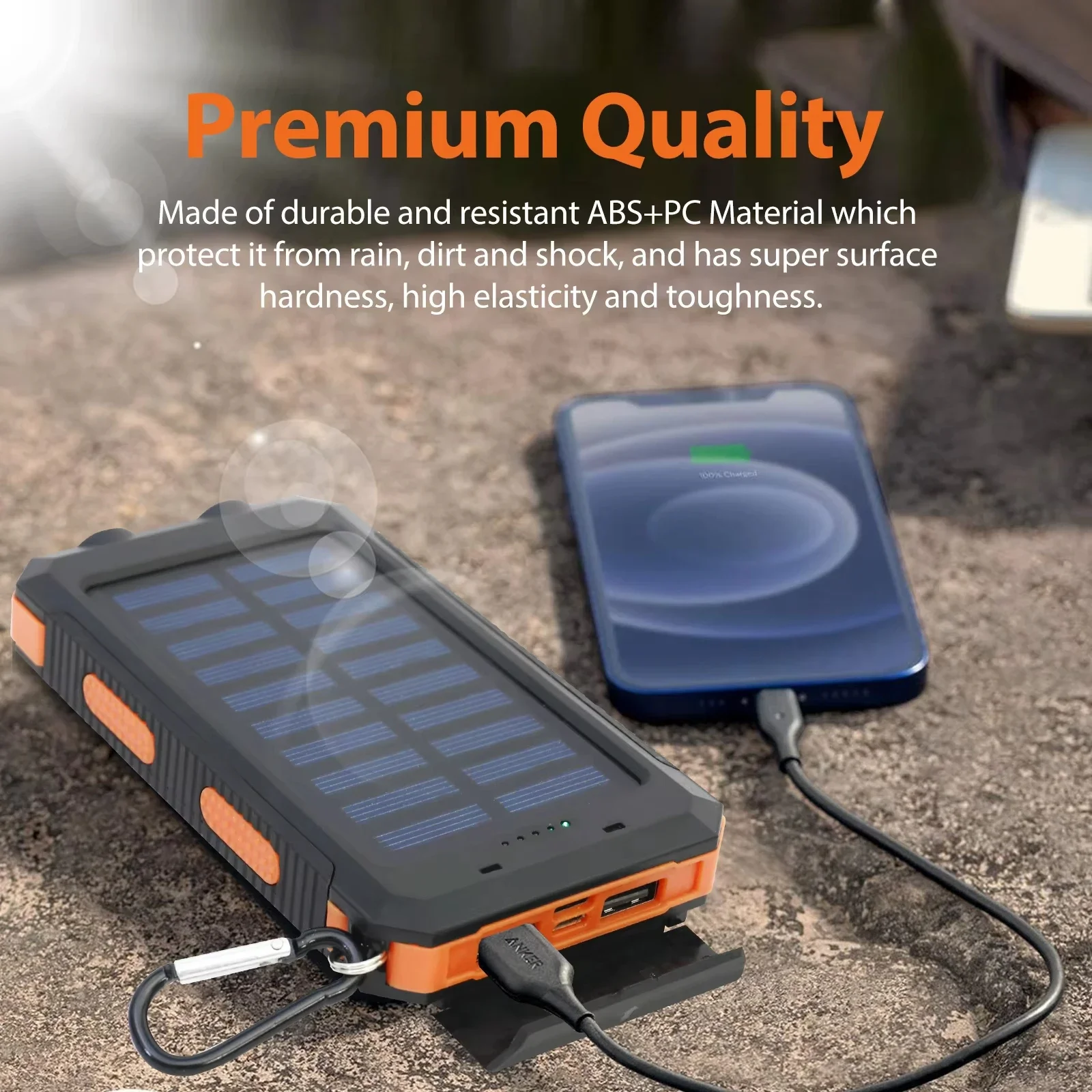 Power bank solare impermeabile - Solar Emergency Charger recensione e prezzo